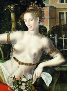 (detalle) de Flora, 1559